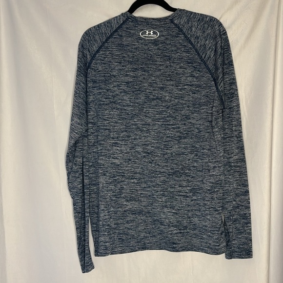 UNDER ARMOUR GREEN/GREY LOGO LONG SLEEVE (L) - Picture 6 of 6